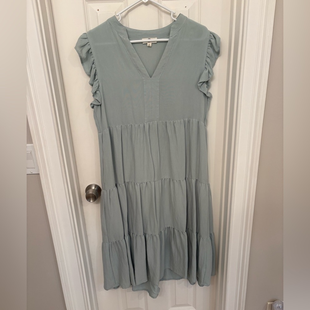 Light blue entro dress